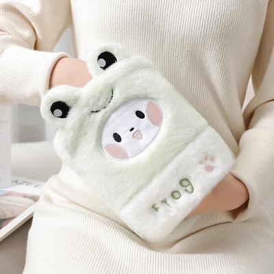 Bouteille d'eau chaude Chauffe-mains en Peluche Changbaosen