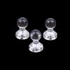 Mini Magnetic Invisible Badge Display Stand High Clear Acrylic Base For Badge Holder Accessories Desktop Storage