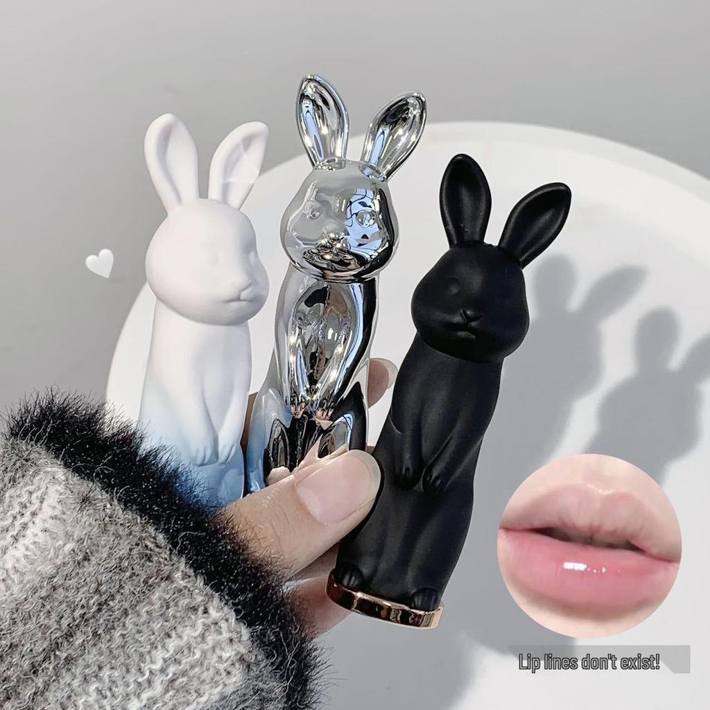 YPYP Naughty Rabbit Lip Balm: Nourishes, Moisturizes, Reduces Lip Lines, Prevents Chapping, Student-Friendly, Color-Changing.