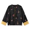 New Chinese heavy industry gourd ingot bead embroidered jacket women's high-end spring temperament top P