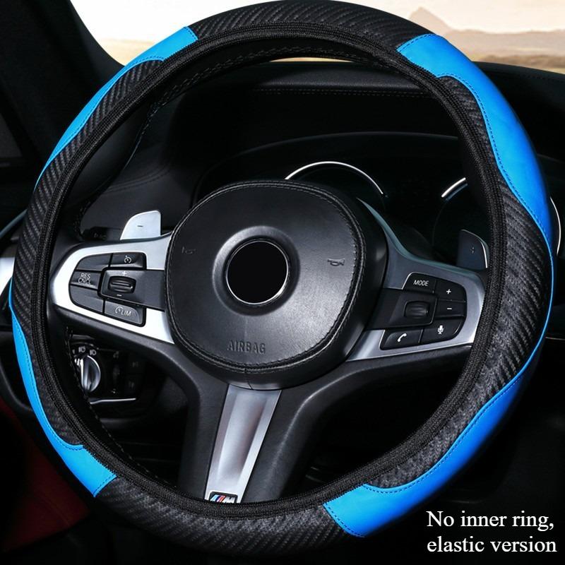 Universal Car Steering Wheel Cover No Inner Ring All-Season Interior Decoration Handle Cover for Vehicle Accessories