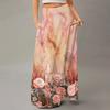 Women's Flowy Maxi Dress Regular Casual Summer Bohemian Skirt