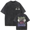 Lifting ist meine Therapie Fitnessstudio Fitness Pumpenabdeckung T-Shirt Herren Damen Mode Vintgae Gewaschenes T-Shirt Männlich Kunst Ästhetisch Kurzarm