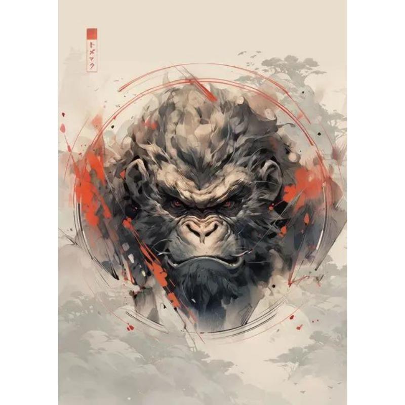 

Элегантный постер с изображением карпов кои Вдохновленный природой домашний декор Идеально подходит для интерьеров в дорожной тематике 21cm×30cm NoFrame