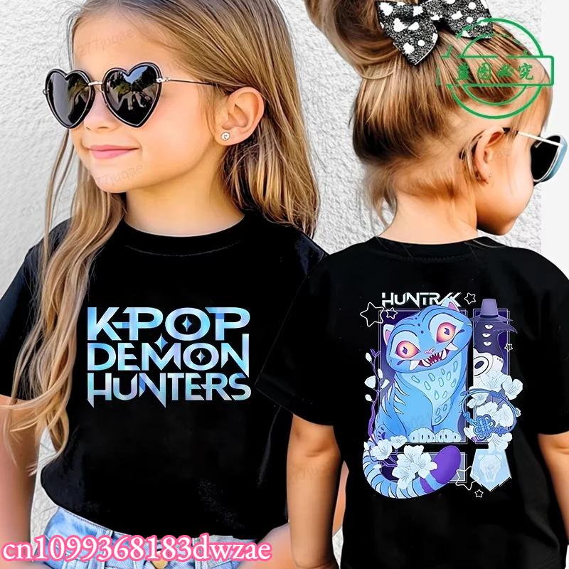 Devil Hunter Children's Clothing Summer Cartoon Clothing Fashion Children's T-shirt
