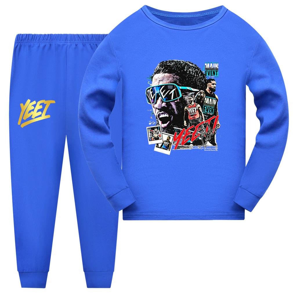 5886 Kids Boys Girls Yeet Jey Uso Sleepwear Pajamas