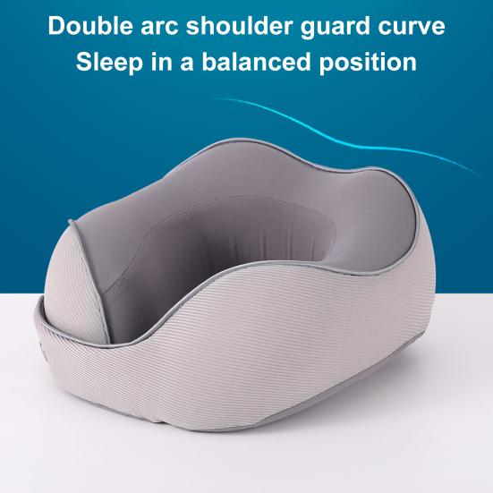 Travel Pillow Ergonomic Relieve Fatigue Soft Unique Train Rest Neck Protection U-shaped Nap for Sleeping