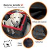 POOR1 Pet Dog Car Carrier Seat Safety Basket Folding Hammock Pet Bag For Citroen Jumper Celysee Cactus Picasso Aircross Saxo Grand