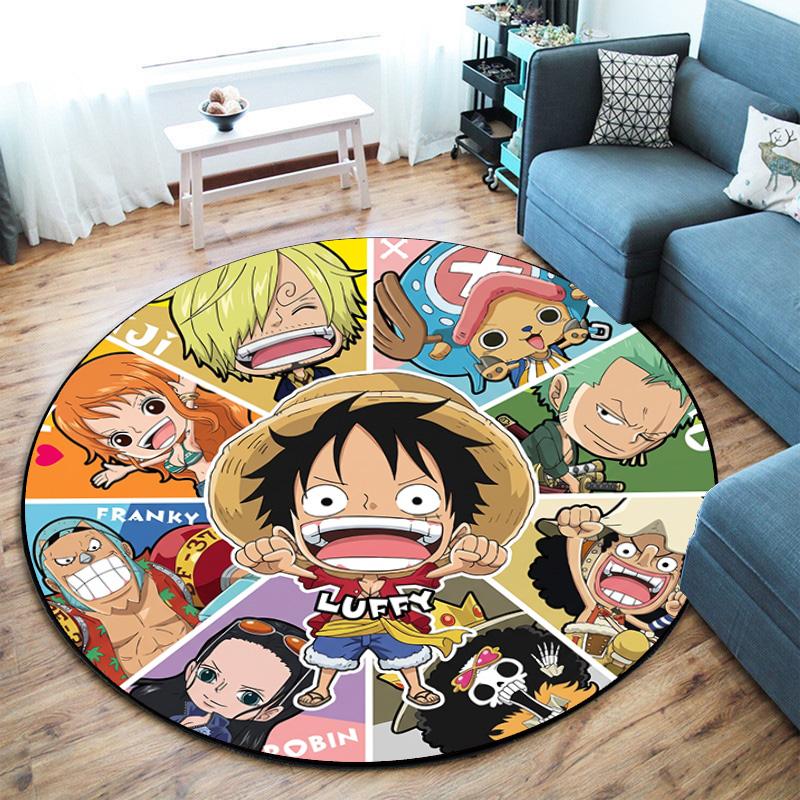 Cute Monkey D. Luffy from the Japanese manga ONE PIECE carpet is soft, home, bedroom, door mat decoration, and non slip carpet E5