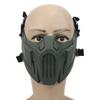 Tactic Half Face Guard Breathable Comfortable Military Protection Equipment for Outdoor CS Game