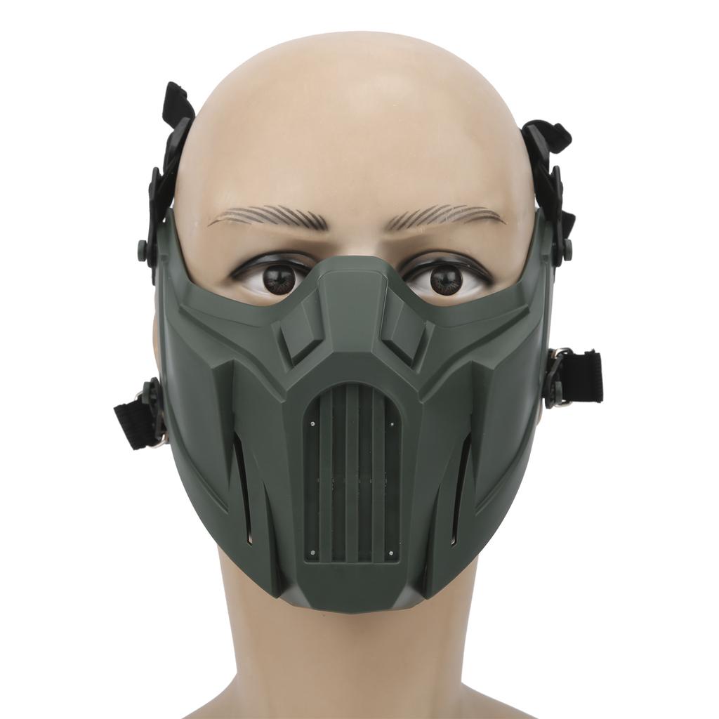 Tactic Half Face Guard Breathable Comfortable Military Protection Equipment for Outdoor CS Game