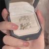 Ring - Flowing Floral Pattern Opening Ring - Adjustable Simple and Three-dimensional Flower Design - Ring for Index Finger