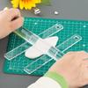 10pcs Soft Clay Thickness Flattening Ruler Rolling Pad Flattening Tool DIY Handicraft Auxiliary 2/3/4/5/6mm Clay Rolling Tool