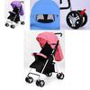 Lightweight Versatile Baby Stroller For Easy Travel Comfortable Seating And Lying Options