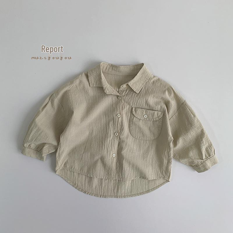 2025 Frühling/Sommer Dünner Kinder-Cardigan - Sonnenschutzhemd für Jungen & Mädchen