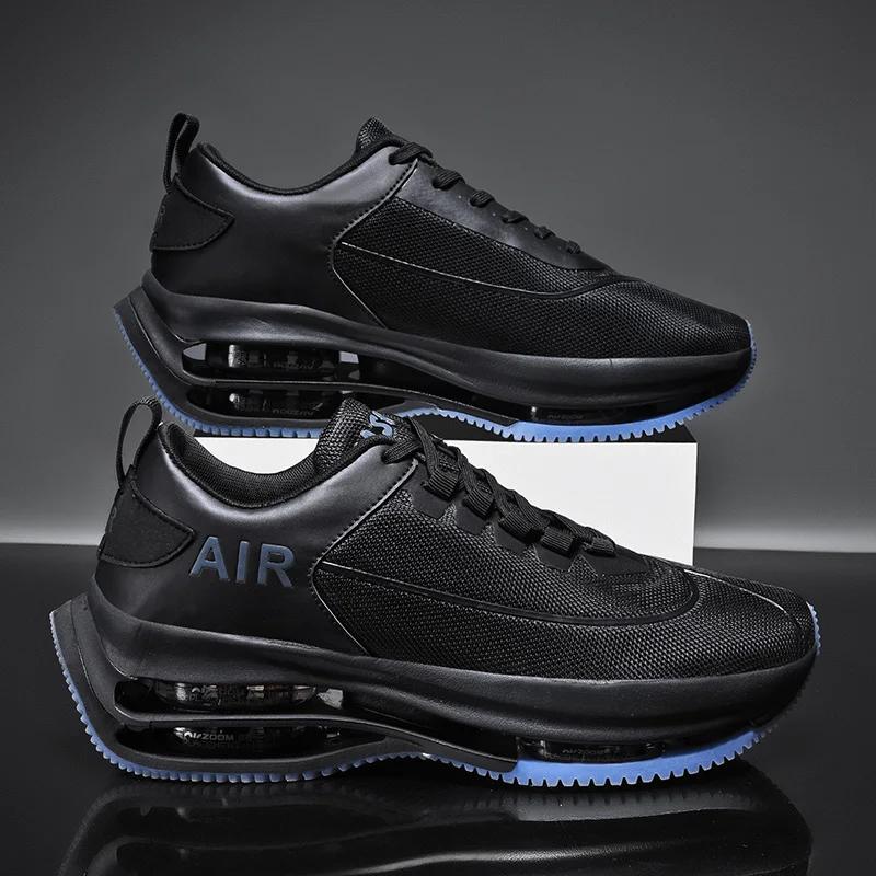 

Новые мужские кроссовки для бега, дышащая обувь, легкие кроссовки для мужчин, удобная спортивная обувь для тренировок, обувь на воздушной подушке 39 чёрный