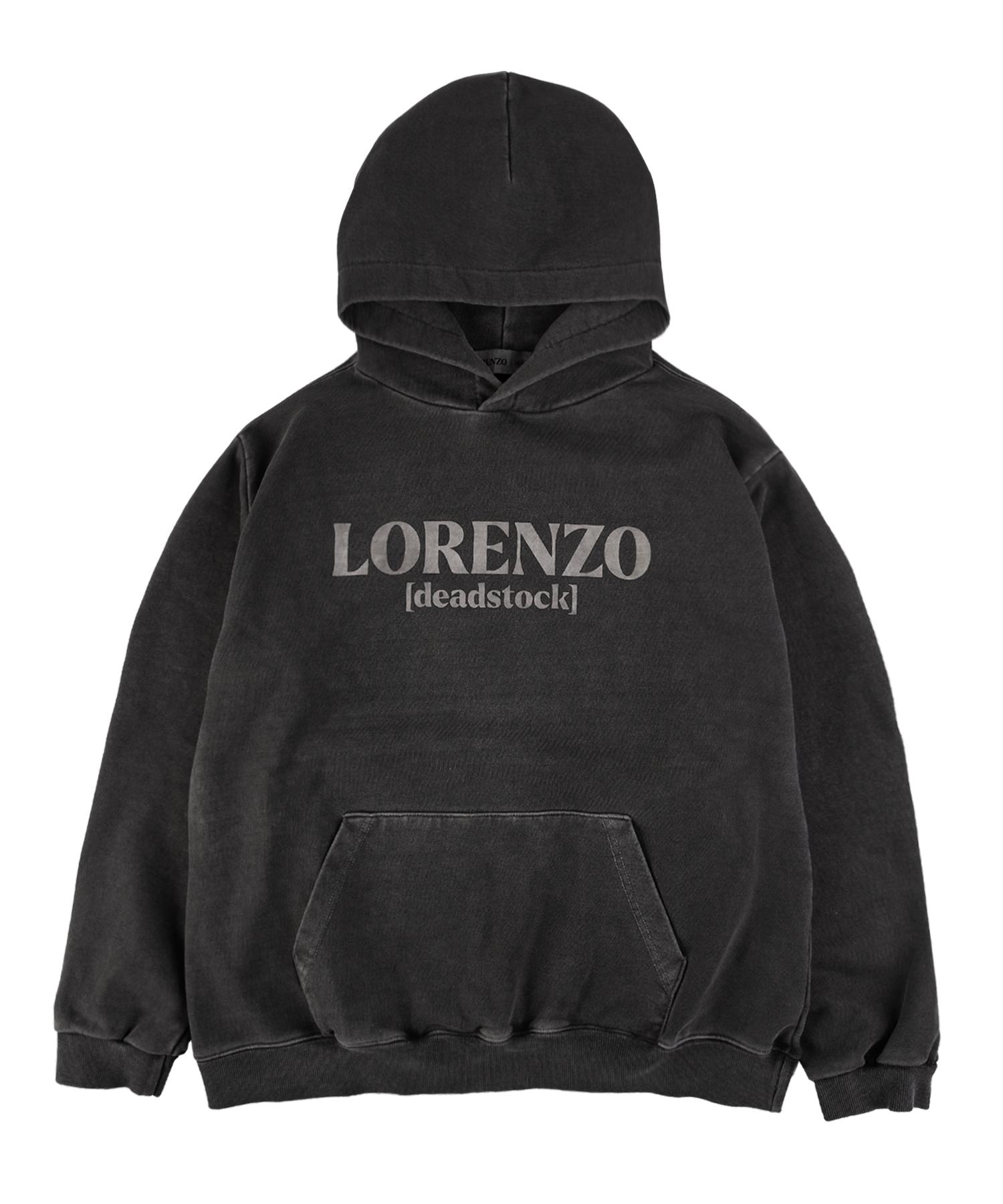 Apex Design Худи Lorenzo Script Черный пигмент Black/L