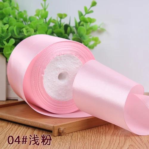 25Yards/roll 75mm Single Face Satin Ribbon Webbing Decoration Gift Christmas Ribbons Table and Chair Backrest DIY Decoration Bow