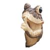 Pendentif grimpant aux arbres en forme de grenouille voyante, décoration artisanale en résine, ornement de jardin, art de jardin