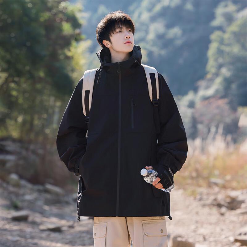 VUUG Men s Color-block Outdoor Casual Jacket M