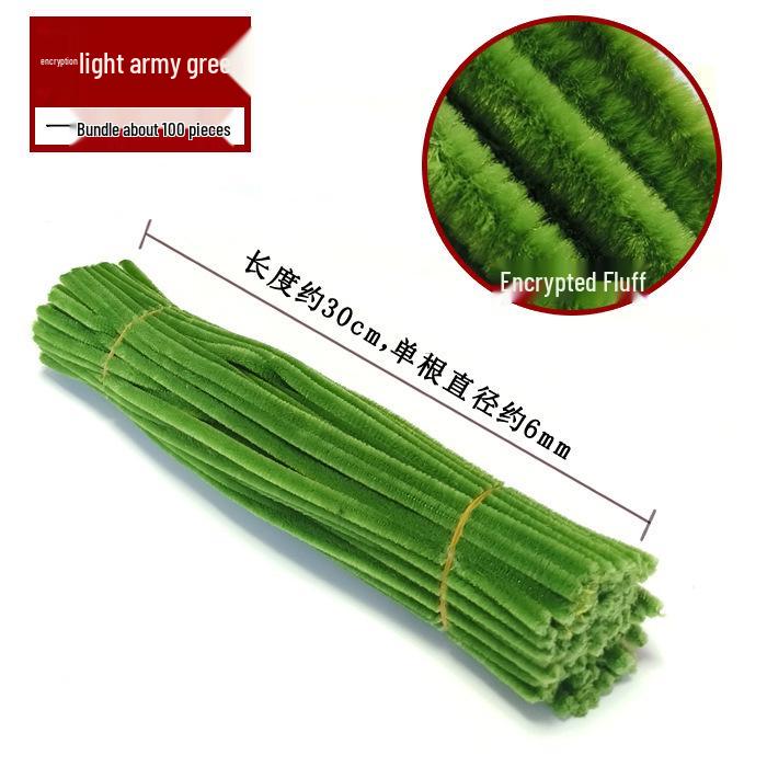 Super Dense Velvet Chenille Stems Sunflower Bouquet DIY Kit with Eco-Friendly Pipe Cleaners