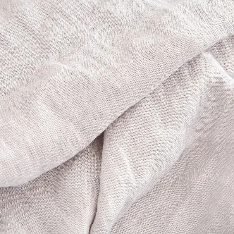100% French Linen Fabric, Soft Non-woven Washed Linen for Clothing, Tablecloths, Curtains, DIY Sewing Natural Flax Material