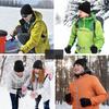 European and American Winter Knitted Hat Couples Curly Woolen Hat Men and Women Outdoor Cycling Skiing Cold Hat
