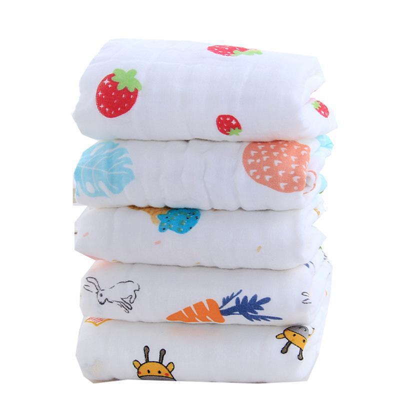 Pure Cotton Baby Bib & Towel Set: Soft Gauze for Newborns