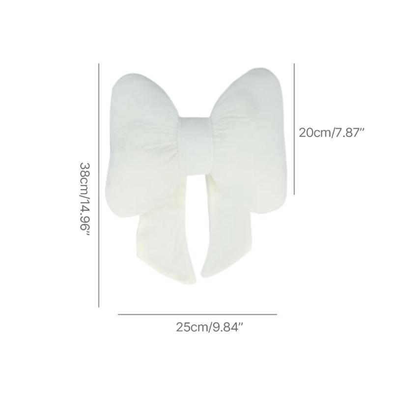 Bowknot Car Head Pillow Headrest Neck Protections Pillow Neck Pillow
