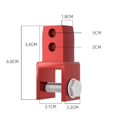 Motorcycle Rear Shock Extender Motorcycle Front Shock Riser With Screw Front Shock Riser Height Extension Absorber Metal