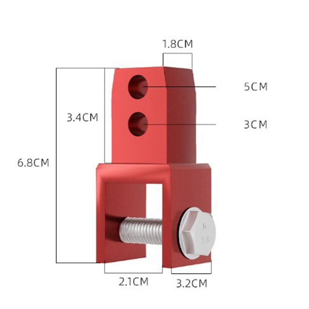 

Удлинитель заднего амортизатора мотоцикла Подставка переднего амортизатора мотоцикла с винтом Подставка переднего амортизатора Удлинитель высоты Амортизатор Металл красный