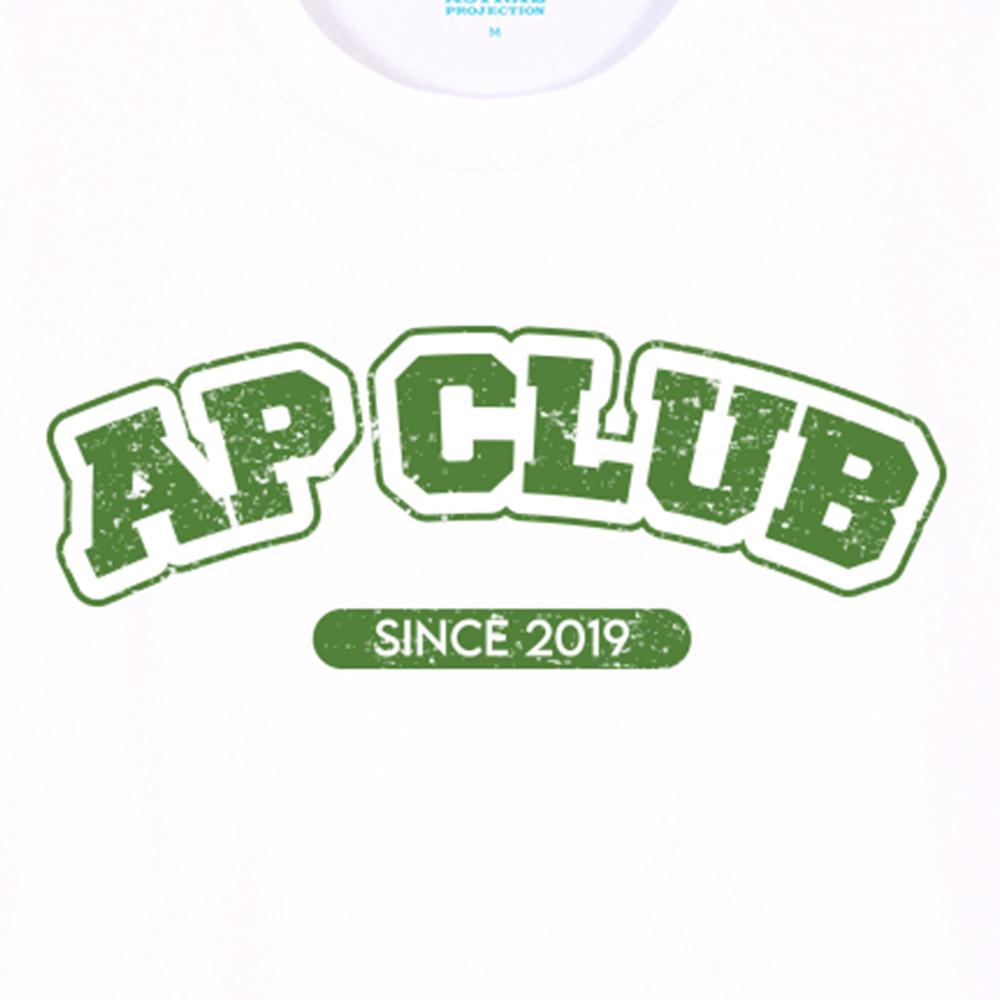 ASTRAL PROJECTION Ap Club Oversized Long Sleeve T-Shirt_White