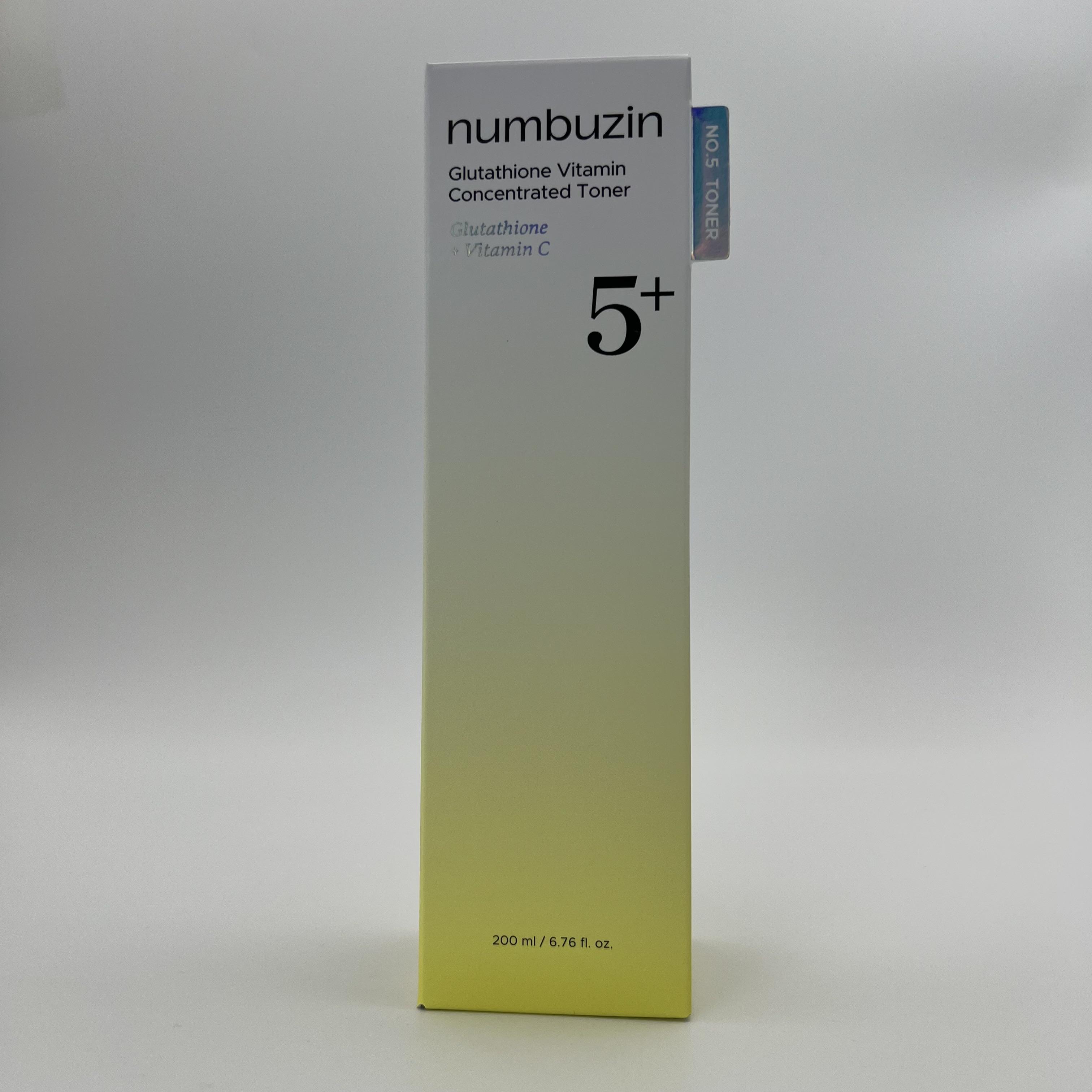 

[numbuzin] NO.5 Glutathione Vitamin Concentrated Toner 200ml