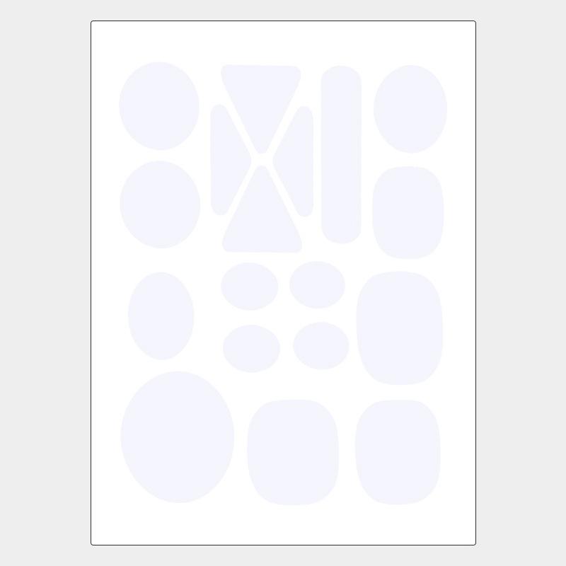 1Set Instant Self-Adhesive Durable Fabric Repair Patches Assorted Shapes Universal Iron-On Free For Down Coats