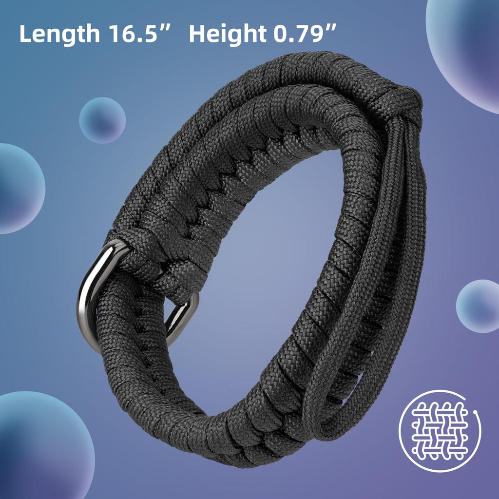 SUNYA Camera 550 Paracord Braided Hand Quick Compatible with Most SLR Includes Adapter for Easy Stylish Metal Parts with Highly Polished Finish Strap,