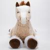 Adorable Horse Plush Toy Stuffed Animal Pillow Lifelike Home Decro Huggable Comfortable Floor Flat