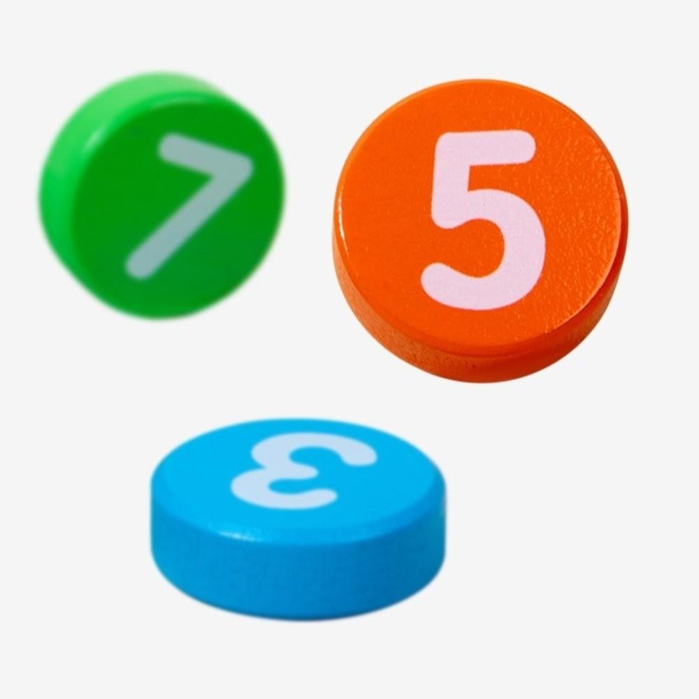 Colorful Digital Operation Card Addition and Subtraction Cognition Cards Brain-Stimulating Toys