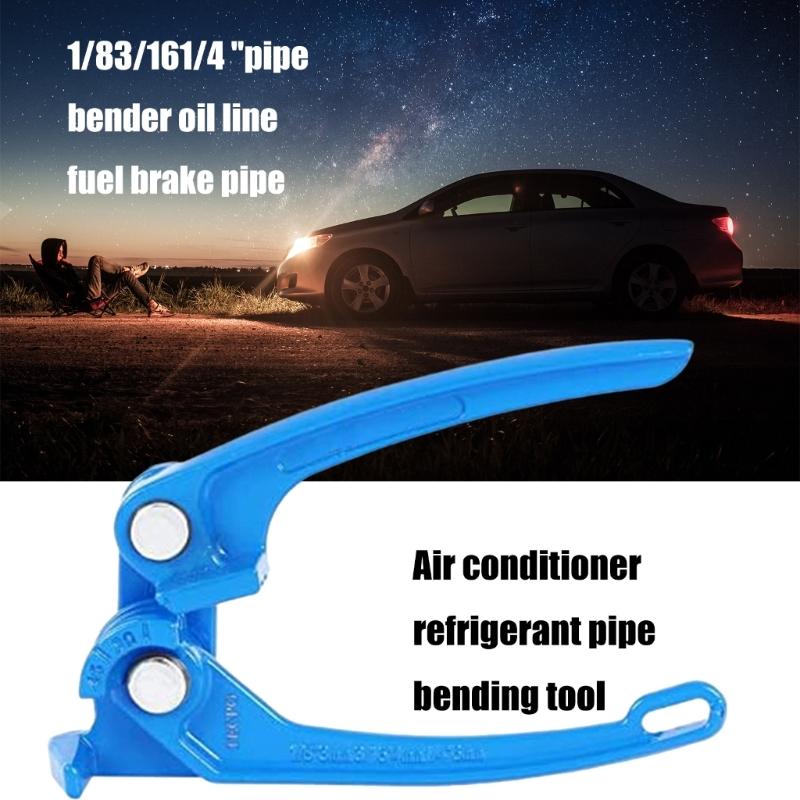 Versatile Pipe Bender Simple Operate Bending Tool Manual Pipe Bending Tool Carbon Steel Bender for Builders & Homeowners