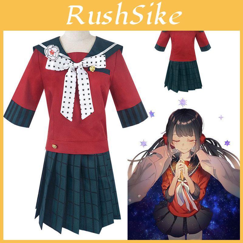 Costume Cosplay Autentico Danganronpa Harukawa Maki Uniforme Scolastica Giacca Gonna Set Outfit Per Donne