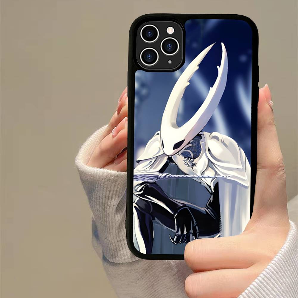 Popular Game H-Hollow K-Knight S-Silksong Phone Case For iPhone 17 16 Pro Max Air 13 12 Mini 14 15 Plus 11 PC+TPU Back Cover