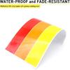 2 Pcs Classic Retro Tri-Color Stripe Decal Sticker for Toyota Tacoma 4Runner Tundra Rav4 Accessories, Grille Fender Hood Side Skirt Bumper Side