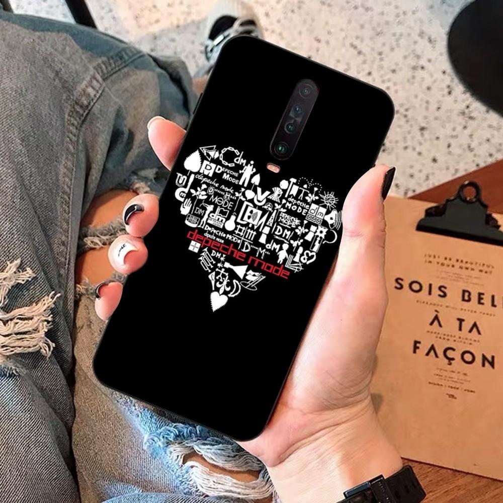 Rock Band Depeches Modes Phone Case For Redmi 5 6 7 8 9 10 Plus Pro 6 7 8 9 A GO K20 K30 K40 Pro Plus F3 Fundas