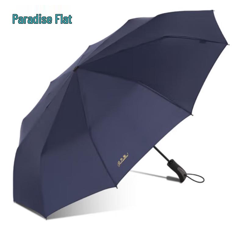 Automatic 3-Fold 10-Rib Sun & Rain Umbrella