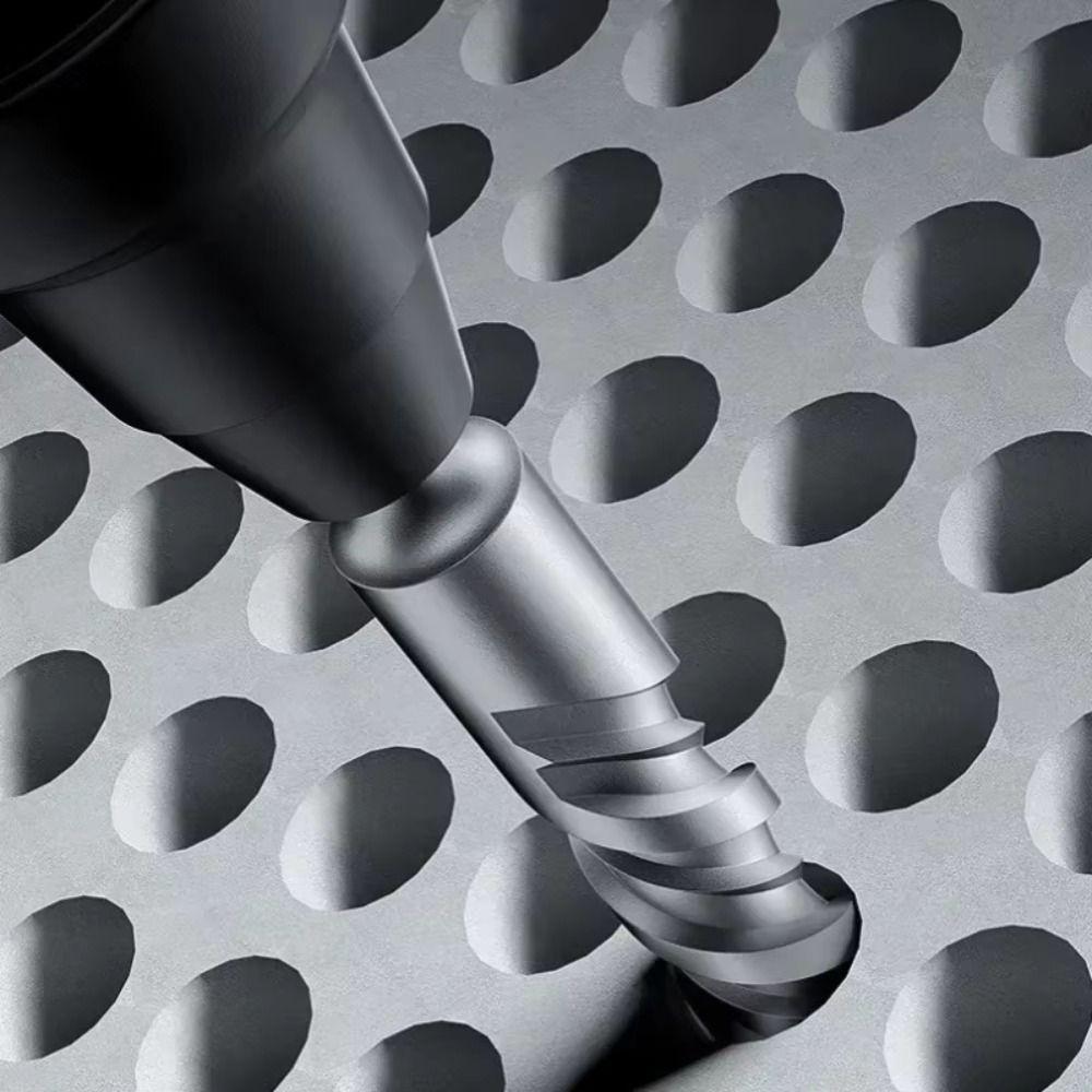 Zinc Alliage de Zinc Mèches de Perforateur Argent Accessoires de Perforateur Durables Pointes Croisées Pierre