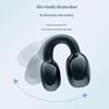 New Berlin Sound Ear Clip Wireless Bluetooth Open-Ear Bone Conduction Sports Headphones with Noise Cancelling and Extended Battery Life