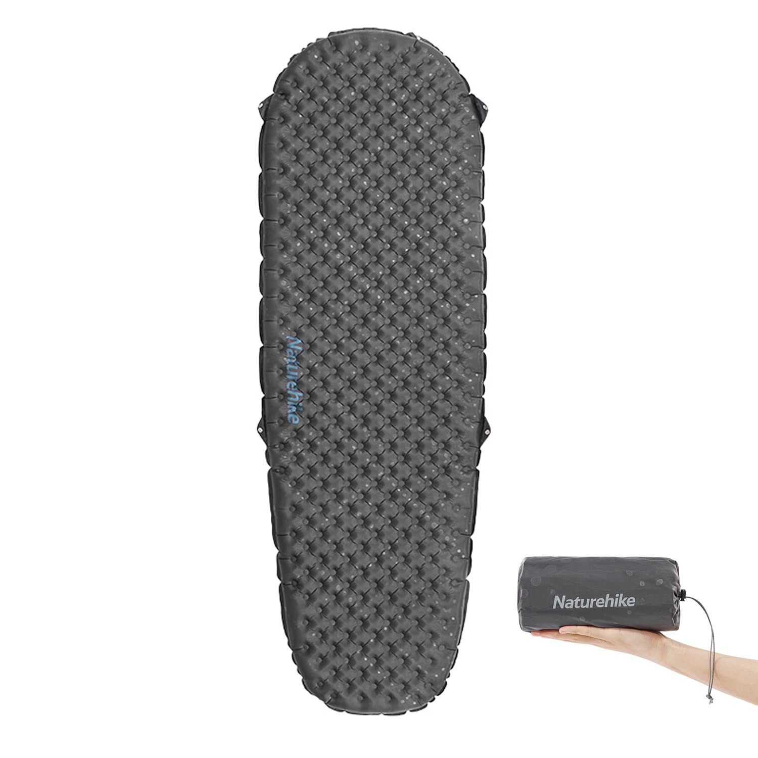 Официальный надувной матрас Naturehike High, для использования на открытом воздухе, толстый 7 см, ультралегкий, компактный, для кемпинга, походов, надувной матрас, соединяемый, для автомобильного кемпинга, палатки