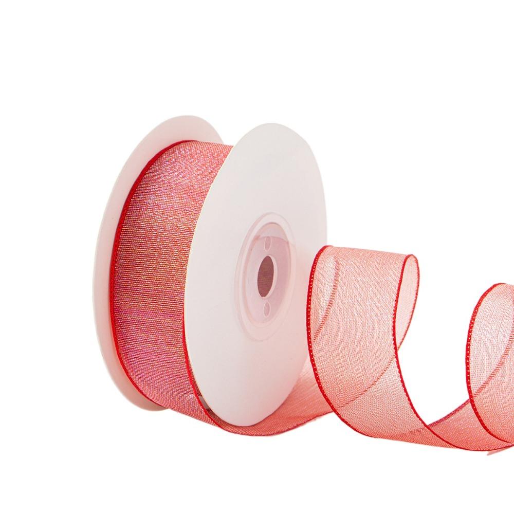 40mm 10 yards Fishtail Organza Ribbon Polyester DIY Gift Wrap  for Decorating Weddings