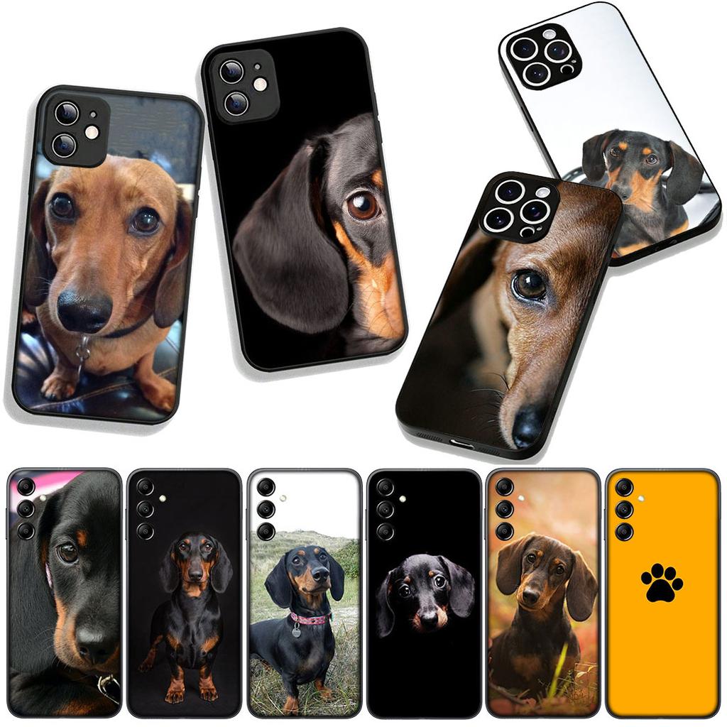 Handyhülle Haustier Hund Niedlicher Dackel Hülle für OPPO A54 A40 A60 A80 A18 A16 A17 A38 A78 A79 A57 A55 A96 A15 A12 Case