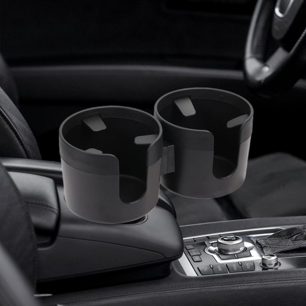 Dual Automotive Cup Holder Extender Removable Double Cup Holder Car Interior Organizer Drinks Holder for Truck Automotive RV