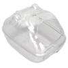 Hamster Badebox Transparent Großer Raum Auslaufsicher Cartoonform Hamster Sand Badezimmer für Kleintier
